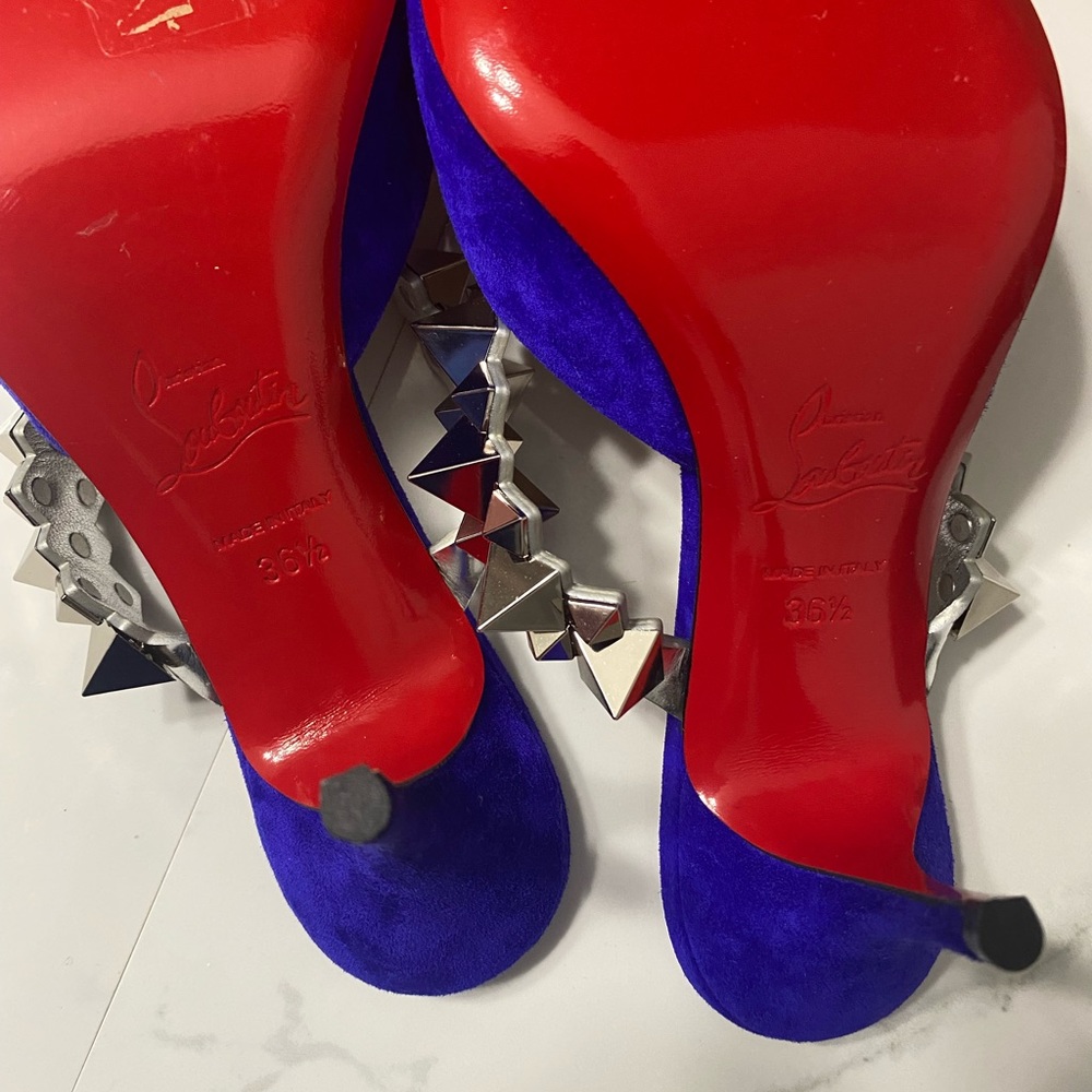 CHRISTIAN LOUBOUTIN
Planet Choc 80In Elixir/silver - Picture 5 of 13